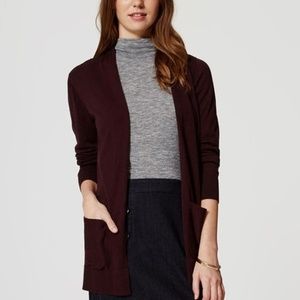 Petite Open Pocket Cardigan